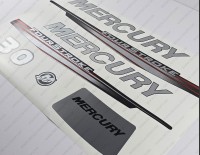 Mercury 30HP Four Stroke 2013-2017 Outboard Decal Kit
